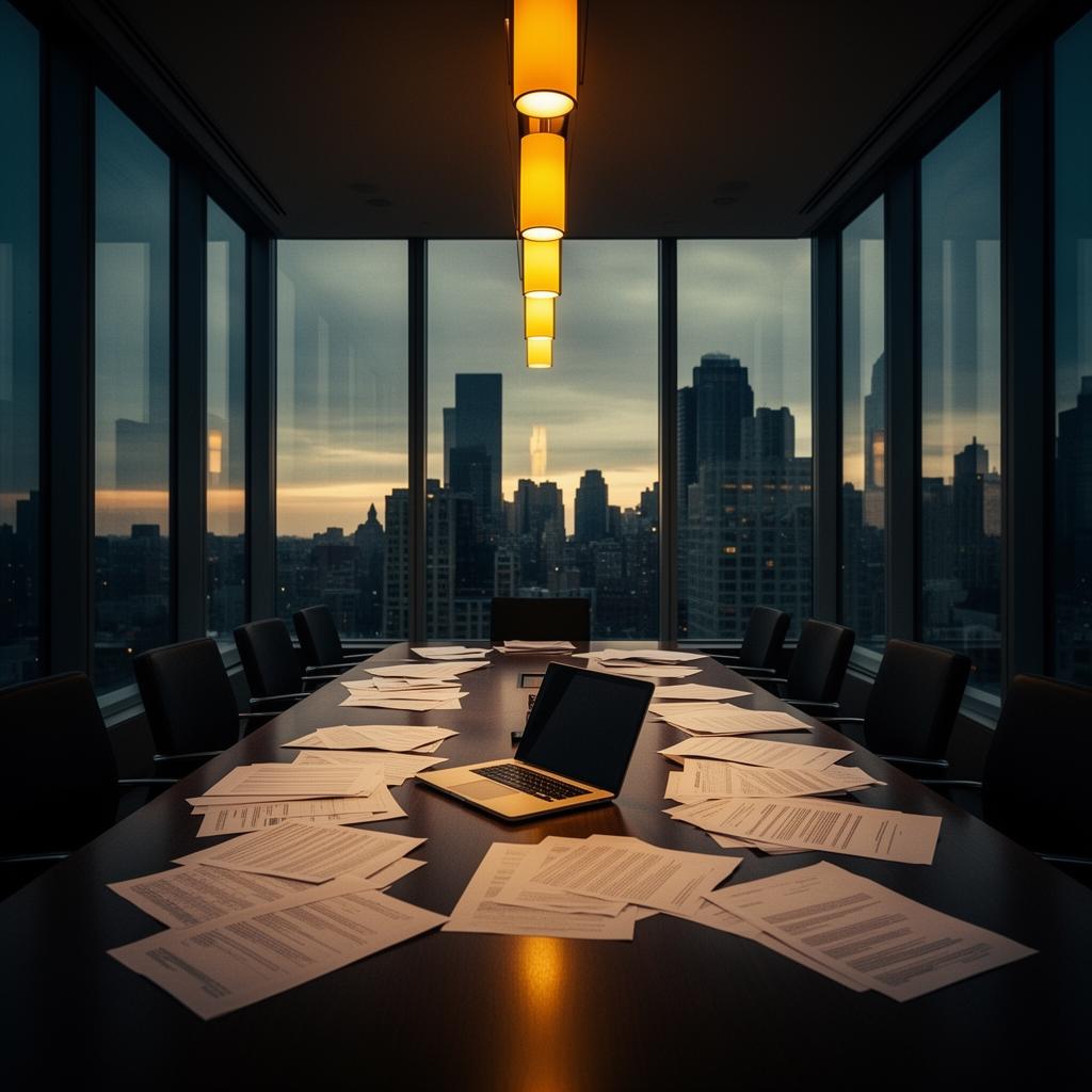 Public Sale of a Distressed Media Company